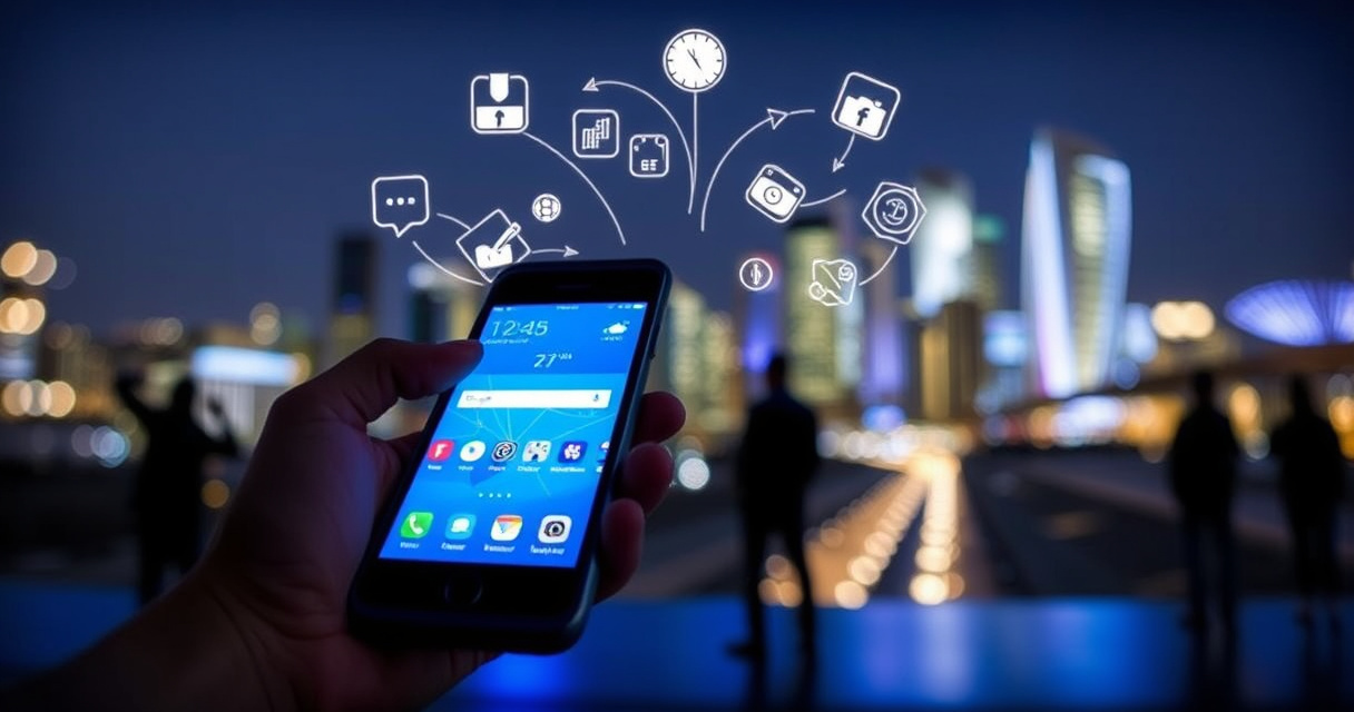 "Smartphone che trasformano la vita quotidiana e influenzano la società moderna"