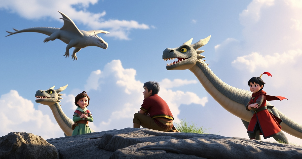 ALT: "Dragon Trainer live action: il celebre film d'animazione si trasforma in un'avventura coinvolgente."