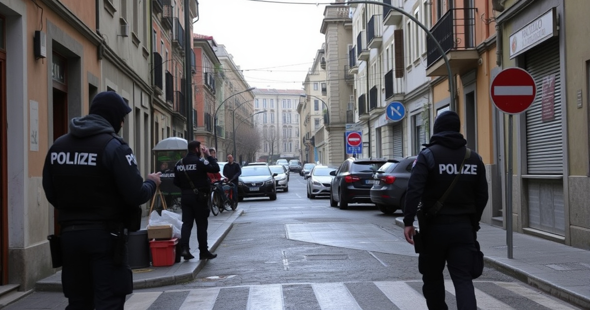 "Due uomini arrestati a Torino nel quartiere San Salvario per spaccio di droga lanciata dal balcone."