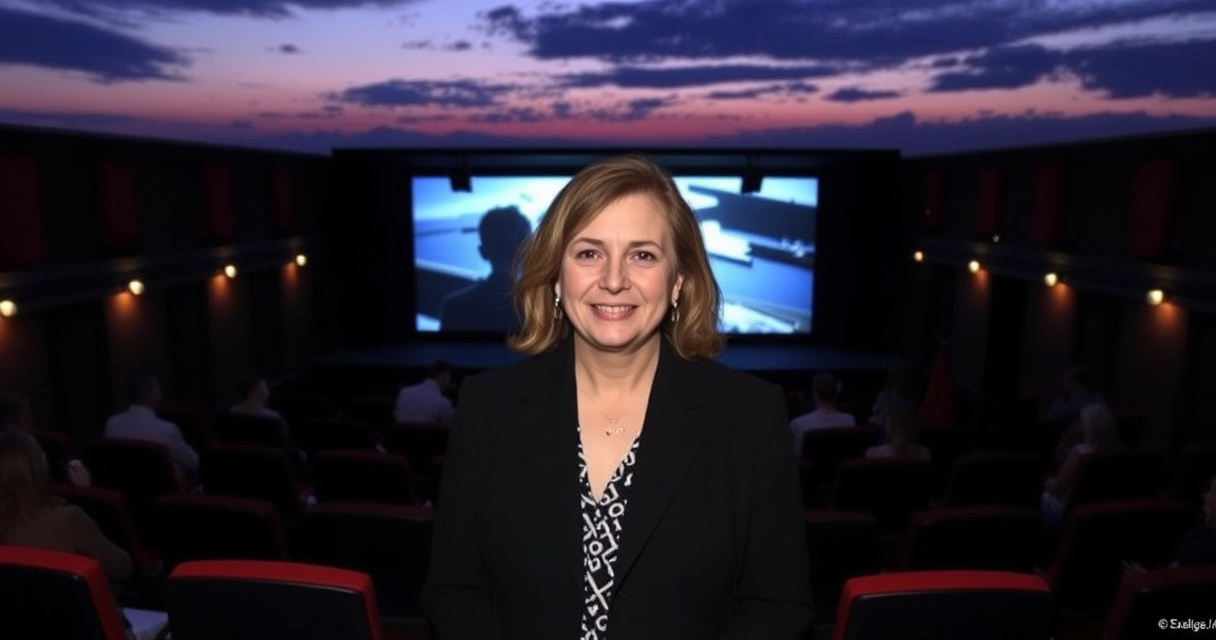 ALT: "Elisabetta Sgarbi presenta L’Isola degli idealisti al Cinema Excelsior, ispirato all'opera di Scerbanenco."