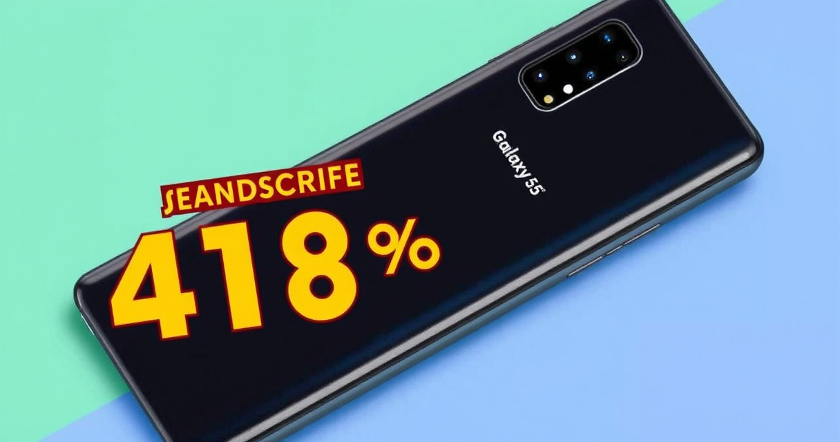 "Galaxy A55 in offerta su Amazon con sconto del 42%, prezzo storico"