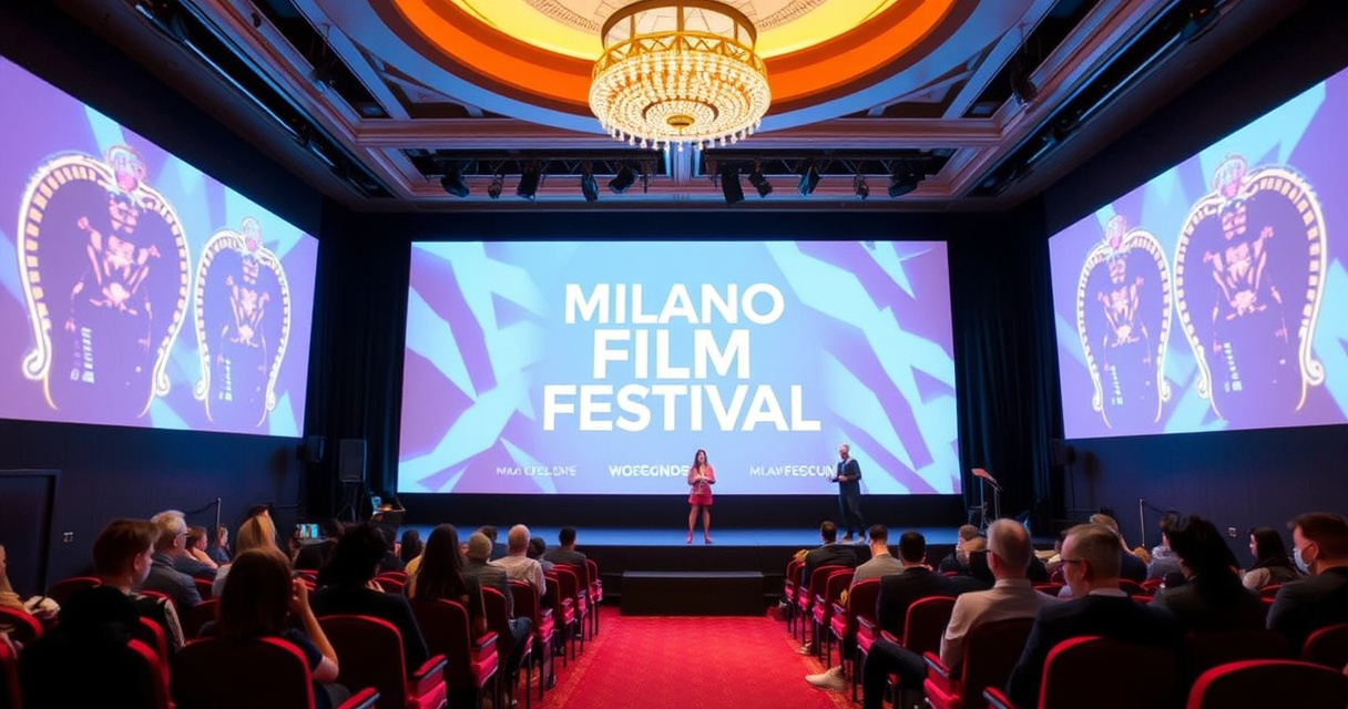 ALT: "Collaborazione al Milano Film Festival per elevare la qualità del cinema."