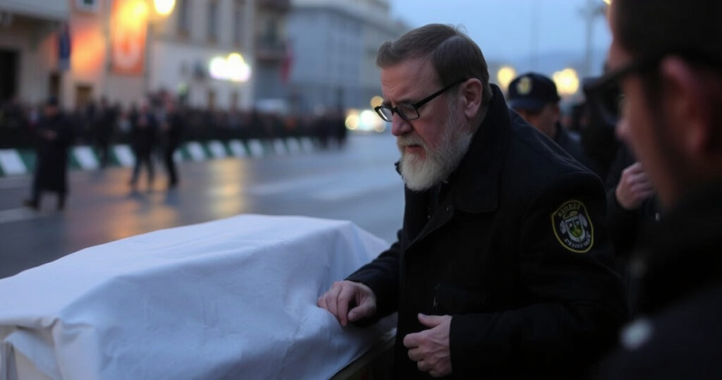 ALT: "Padre di Riccardo Zappone chiede giustizia dopo la morte del figlio a Pescara, coinvolto nell'uso del taser."