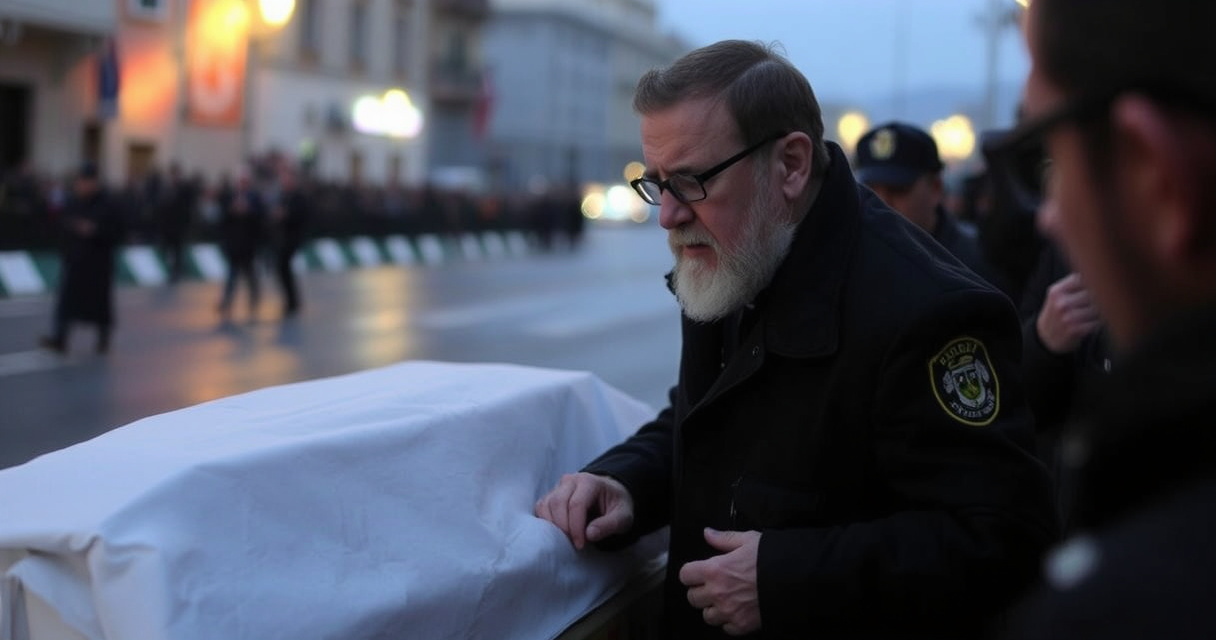 ALT: "Padre di Riccardo Zappone chiede giustizia dopo la morte del figlio a Pescara, coinvolto nell'uso del taser."