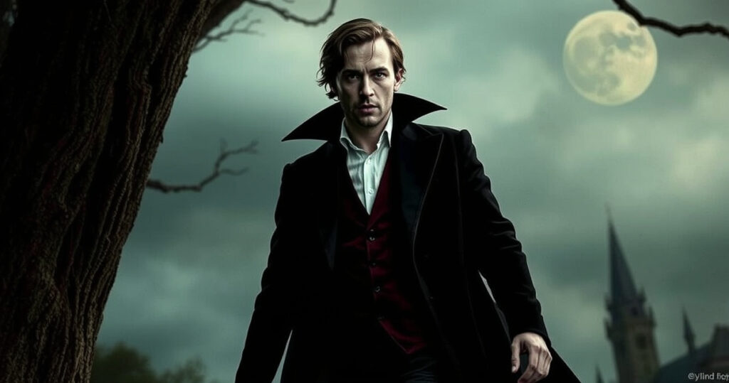ALT: "Locandina di Dracula: A Love Tale, il nuovo film di Luc Besson con Caleb Landry Jones nel ruolo principale."