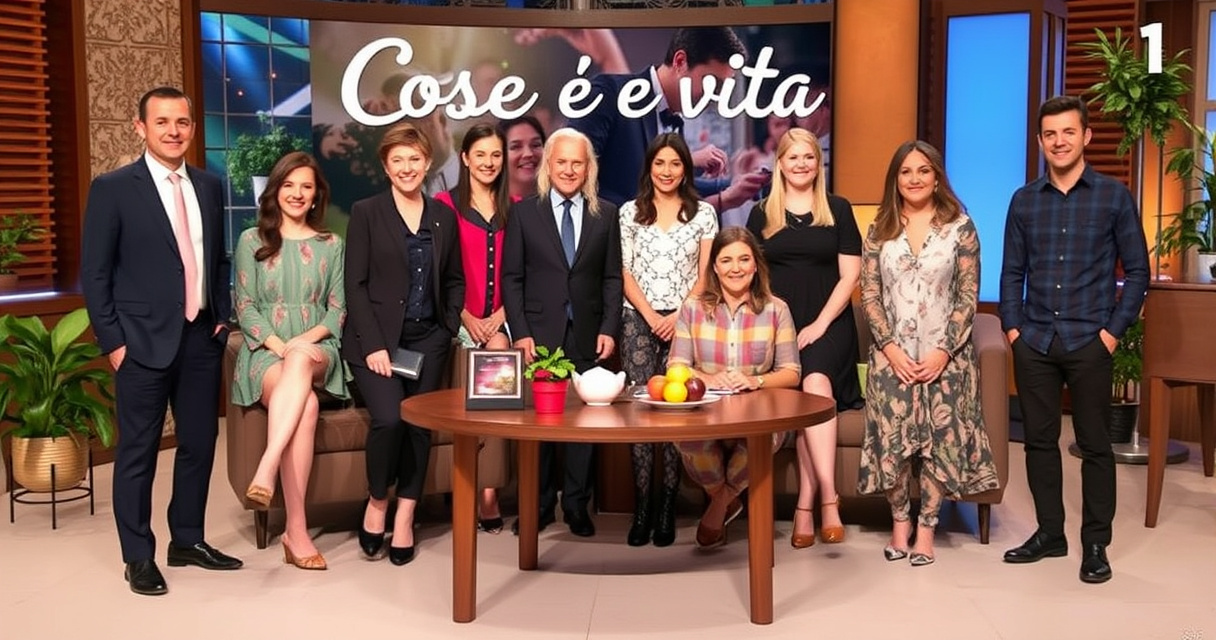 ALT: Cast di "Così è la vita", film di successo del 2018 in onda stasera su Italia 1.