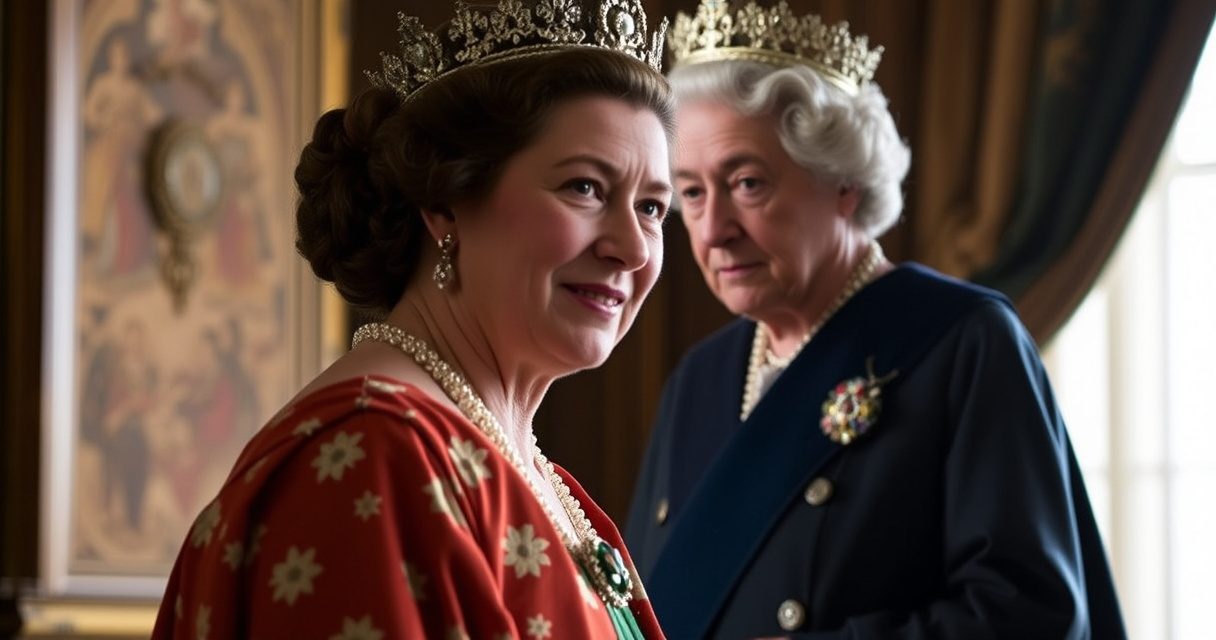 ALT: "Confronto tra il film 'The Queen' di Frears e la realtà storica della monarchia britannica."