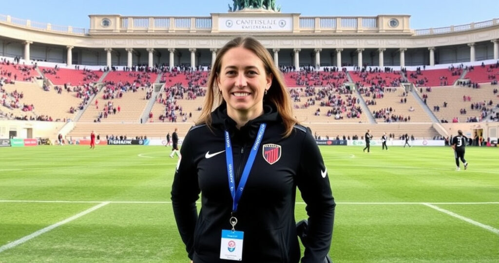 Cristiana Girelli al Quirinale per il riconoscimento del calcio femminile in Italia.