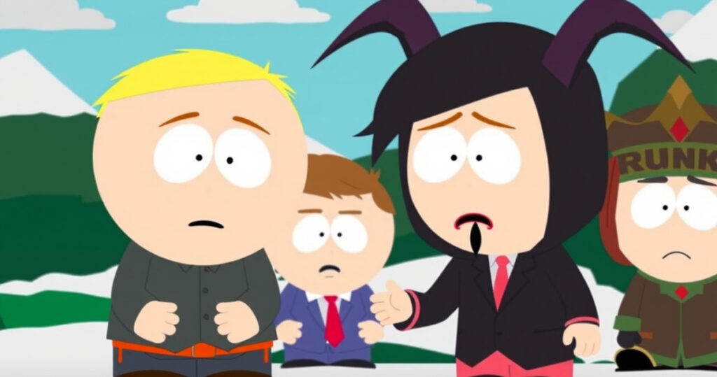"Trey Parker si scusa per la parodia controversa di South Park con Trump e Satana."