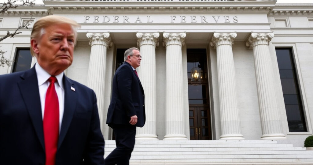 "Trump visita la Federal Reserve e chiede a Powell di abbassare i tassi d'interesse"