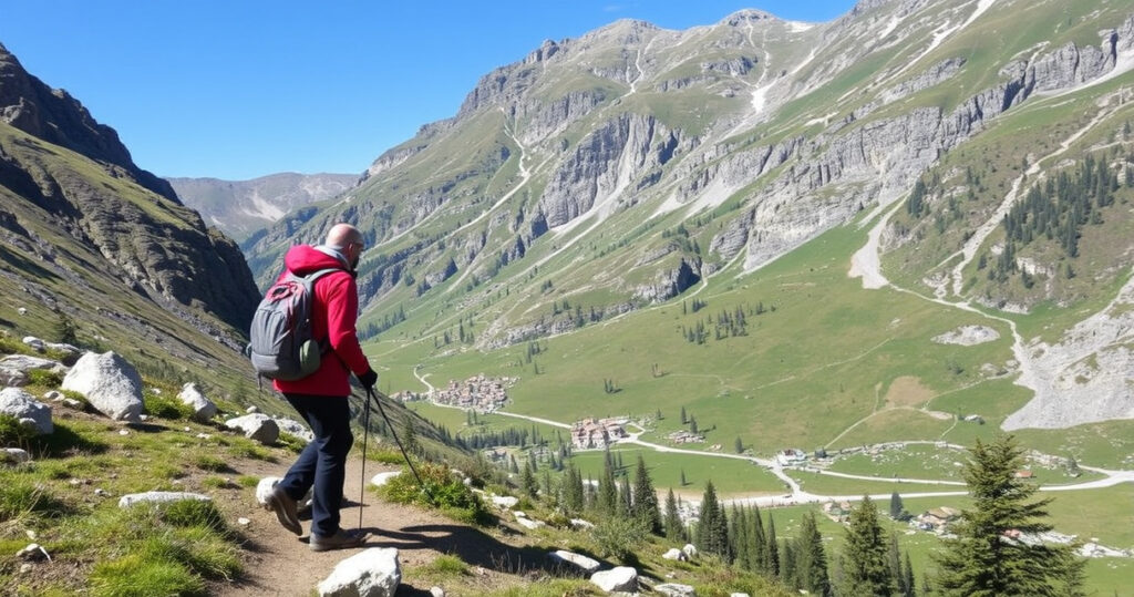 "Escursionista tedesca tragicamente deceduta in Valle d'Aosta dopo una caduta di cento metri."