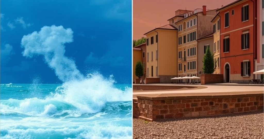 "Weekend in Italia: alternanza di sole e nuvole, temporali al Nord e caldo al Sud."