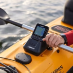 "Garmin Force Current: motore elettrico per kayak con navigazione a mani libere e dettagli sul prezzo."