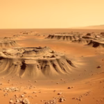 "Immagini straordinarie delle creste di Marte nel cratere Gale catturate dal rover Curiosity della NASA."