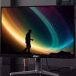 "Monitor OLED MSI con tecnologia anti burn-in, garantisce 13.000 ore di utilizzo senza danni."