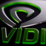 "Immagine di un chip Nvidia con la didascalia 'Nvidia difende i suoi chip dalle accuse di backdoor negli Stati Uniti'."