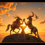 "Immagine oroscopo del giorno: tensioni per l'Ariete, gioia per Gemelli e Toro."