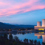 "Immagine di una batteria nucleare innovativa con 50 anni di autonomia e tripla efficienza rispetto ai modelli tradizionali."