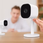 "Wyze Duo Cam Pan: videocamera di sorveglianza con panoramica completa e senza angoli ciechi."