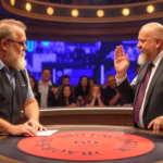 "Gerry Scotti provoca De Martino durante La Ruota della Fortuna in diretta"