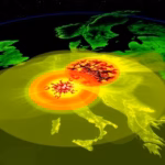 "Immagine del CERN che mappa l'isola di inversione, evidenziando le vulnerabilità nella fisica nucleare."