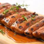 "Carne succulenta e tenera preparata con friggitrice ad aria: scopri i segreti della cottura perfetta."