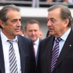 "Giampaolo Rossi risponde a Pier Silvio Berlusconi durante il successo di ascolti di Affari Tuoi."