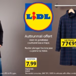 "Offerte autunnali LIDL: rinnovare il guardaroba con capi a partire da 7,99 euro."