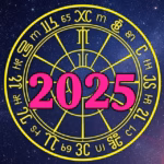 "Immagine dell'oroscopo 2025 che illustra i segni zodiacali in crisi amorosa e incertezze professionali."