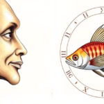 "Immagine oroscopo mese: Cancro in ascesa, Pesci in crisi, segni zodiacali in evoluzione."
